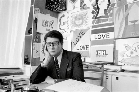 stilista attuale yves saint laurent|yves saint laurent biografia.